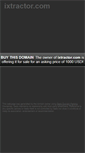 Mobile Screenshot of ixtractor.com